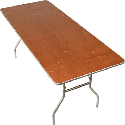 8foot tables for rent