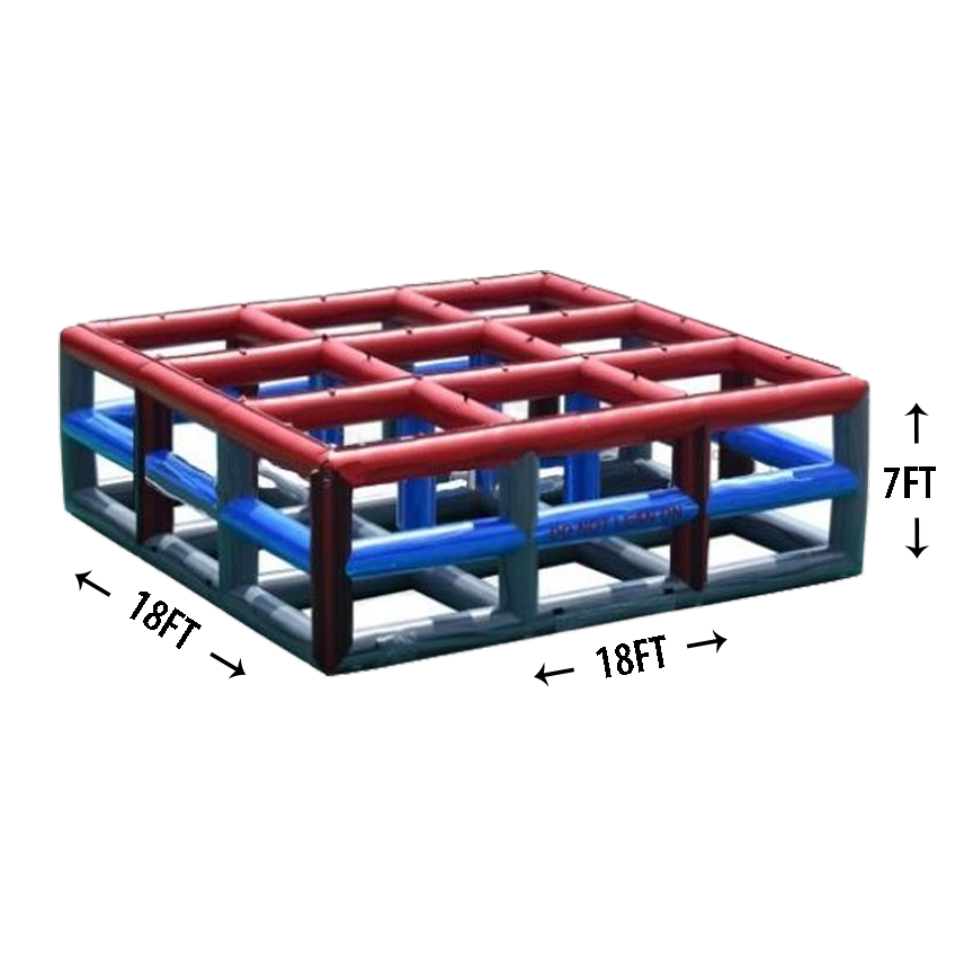 9 Square in the air inflatable game rental