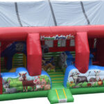 Inflatable barnyard petting zoo