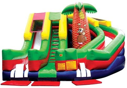 Inflatable Congo Jungle Slide