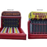Inflatable Connect 4 and Plinko Shot