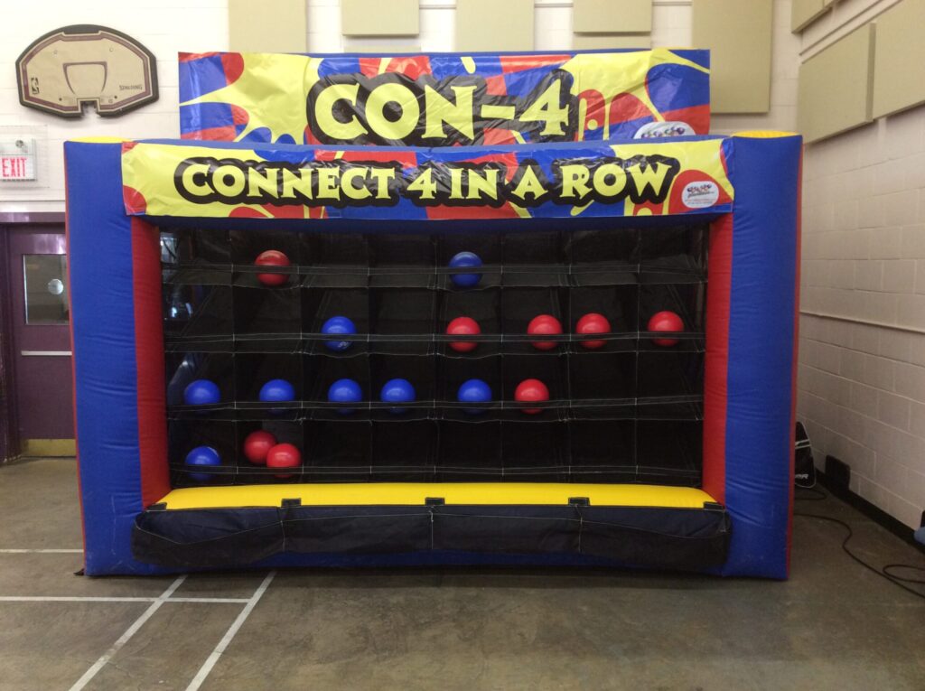 Connect 4 Inflatable Arcade game