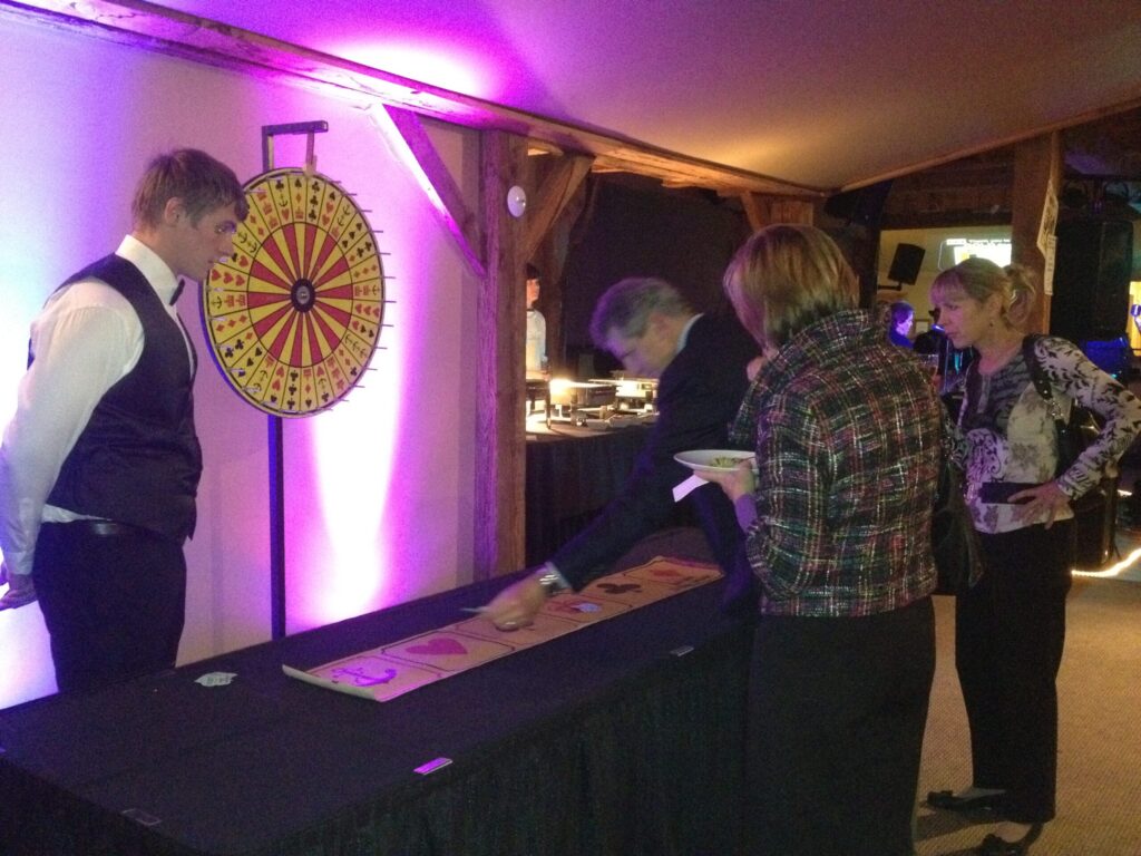 Crown and Anchor Casino Game at event