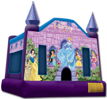 Inflatable Disney Princess castle