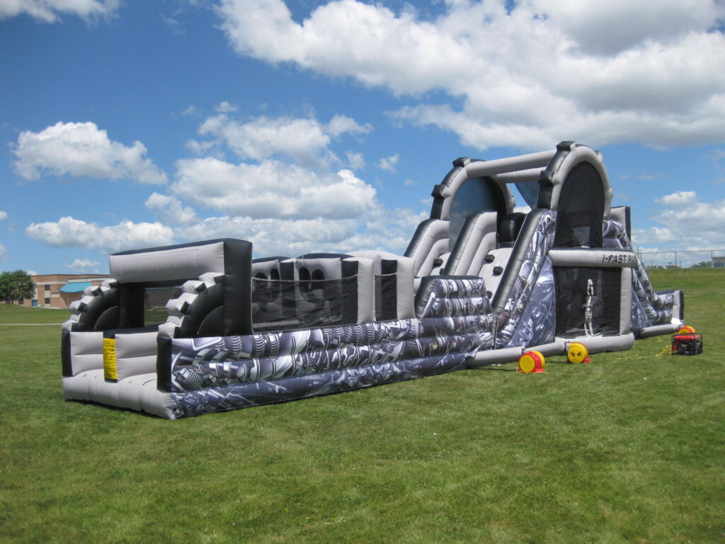 Entanglement inflatable obstacle course for rent