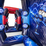 Inflatable Ninja Battle Reactions test arcade game