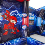 Inflatable Ninja Battle Reactions test arcade game