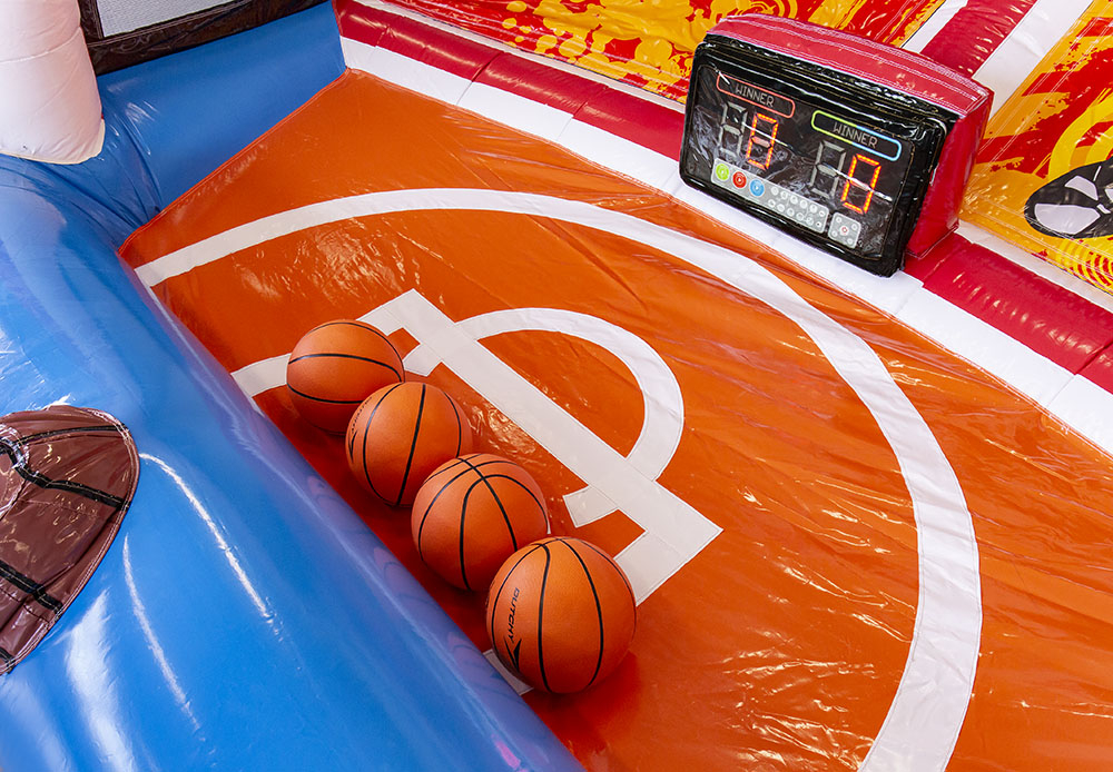 Inflatable Interactive Basketball Shooting Arcade Game