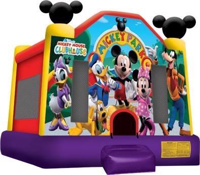 Mickey Mouse House inflatable bounce house