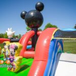 Inflatable mickey mouse park for event rental