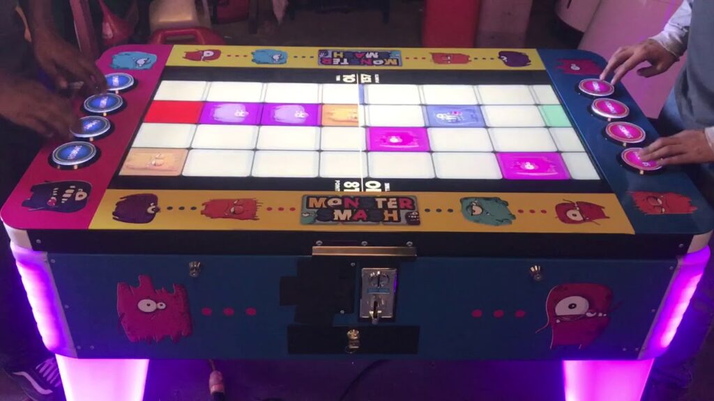 Monster Smash arcade game for event rentals