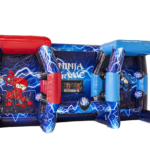 Inflatable Ninja Battle Reactions test arcade game