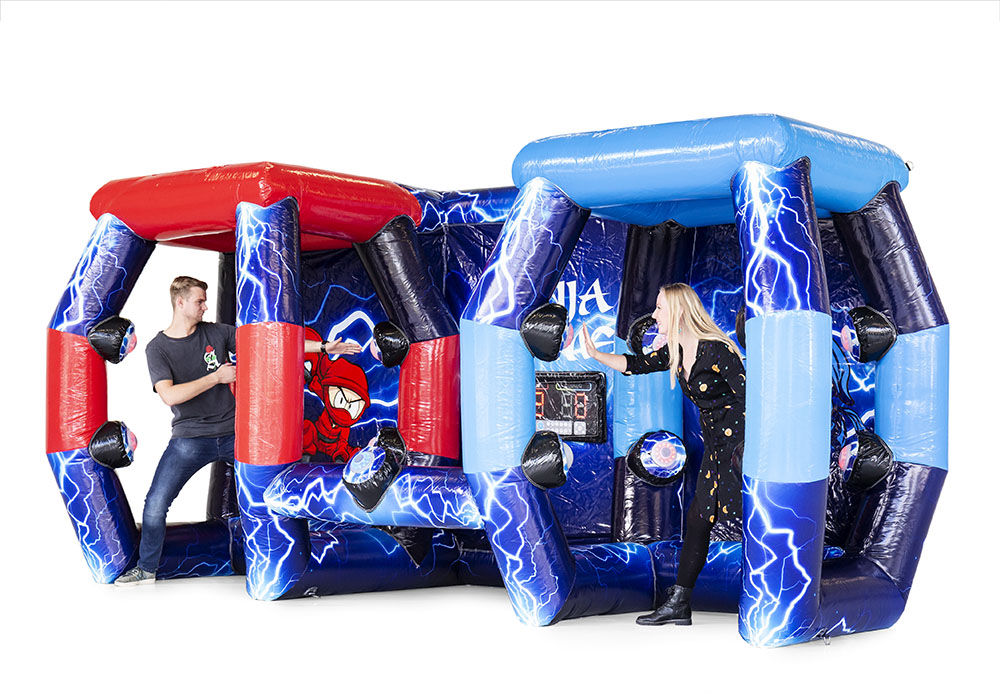 Inflatable Ninja Battle Reactions test arcade game