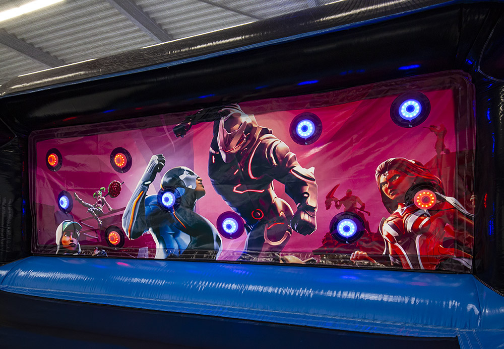 Inflatable Light It Up shooting arcade game