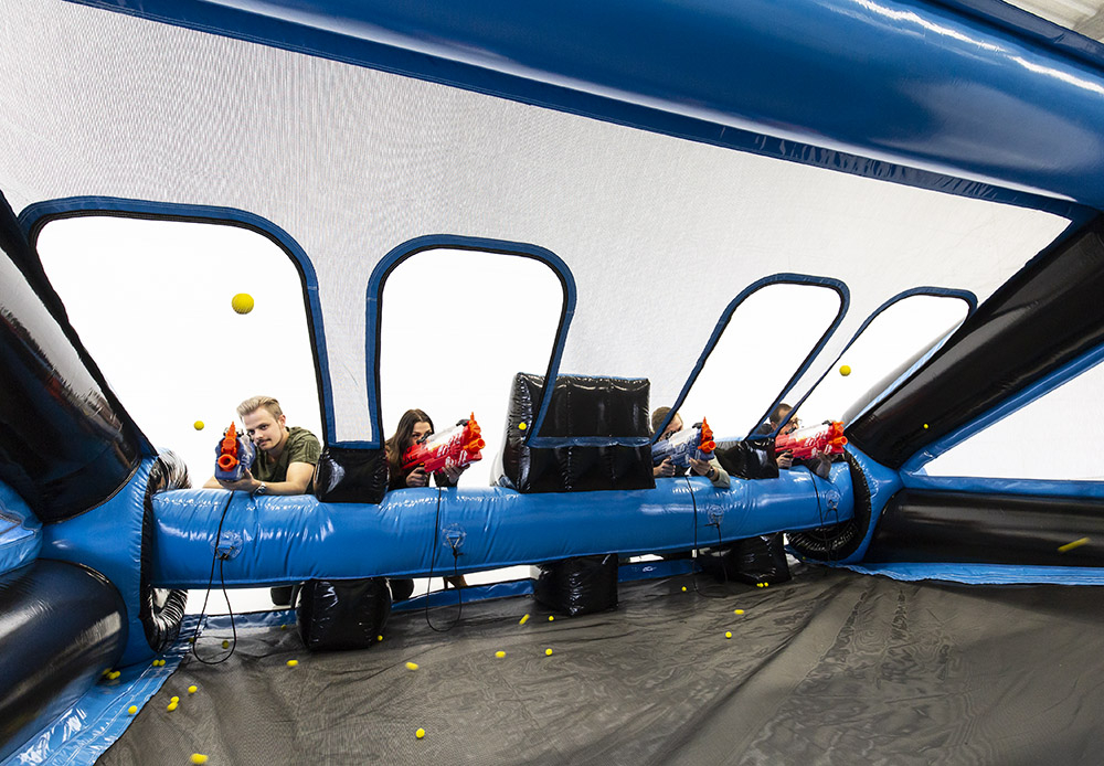 Inflatable Light It Up shooting arcade game