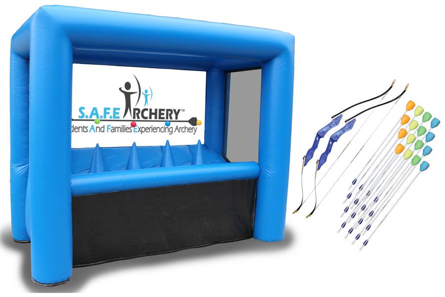 Safe Archery inflatable arcade game