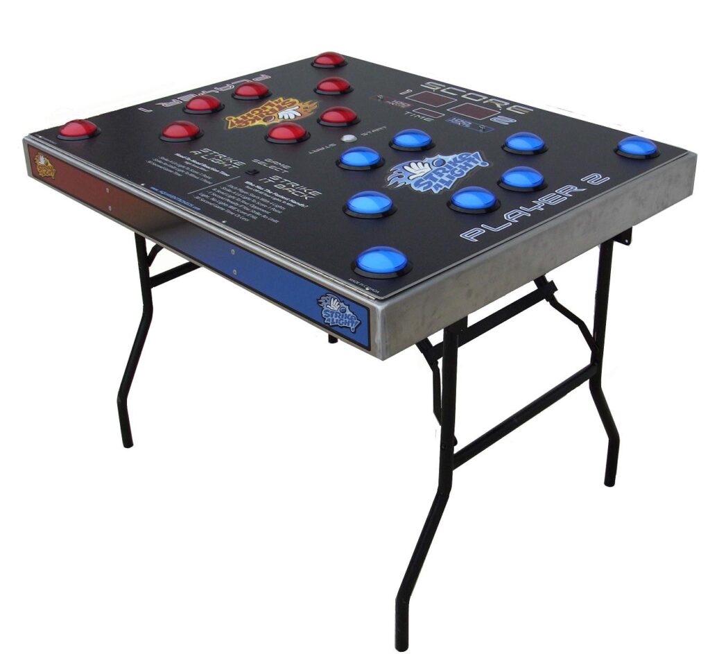 Strike A Light Table arcade game