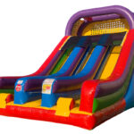 Wacky Double Slide Inflatable
