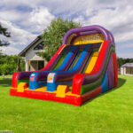 Wacky Double Slide Inflatable