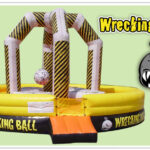 Inflatable Wrecking Ball Bouncer