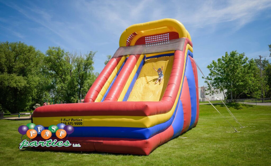 extreme slide inflatable event rental