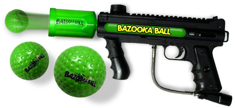 Bazooka Ball gun and ammo