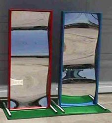 fun house mirrors for rent