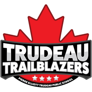Logo for the Trudeau Trailblazers